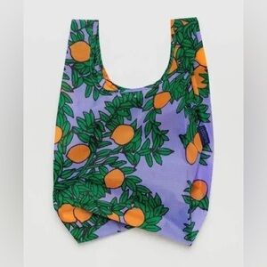 NWT Baggu Baby Reusable in Orange Tree Periwinkle